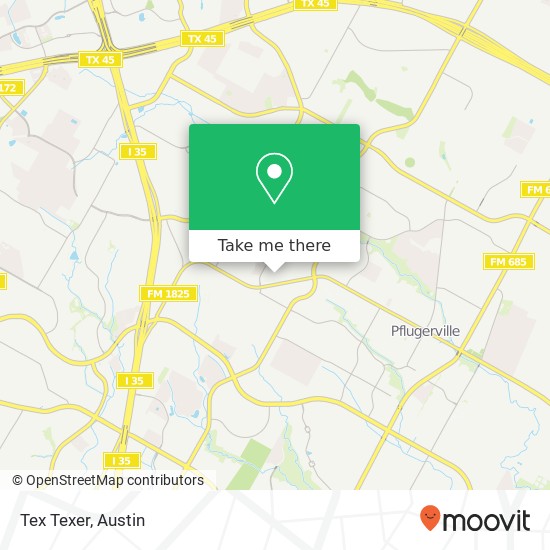 Tex Texer map