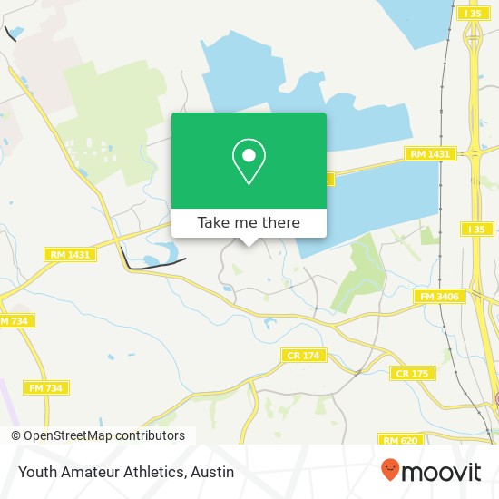 Mapa de Youth Amateur Athletics