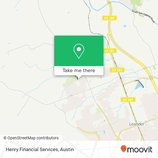 Henry Financial Services map
