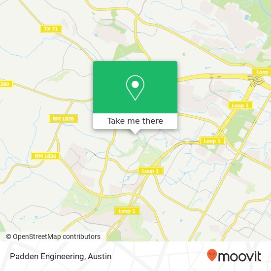 Padden Engineering map