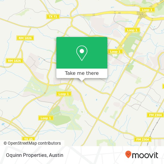 Oquinn Properties map