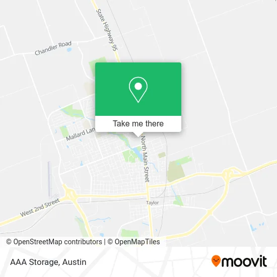 AAA Storage map