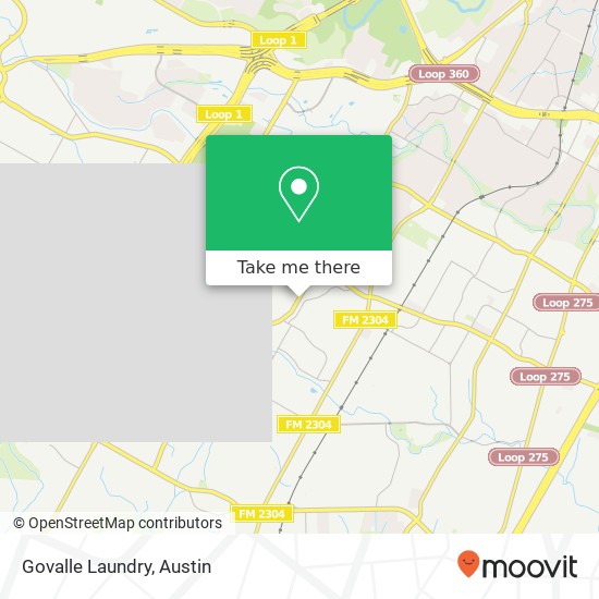 Mapa de Govalle Laundry