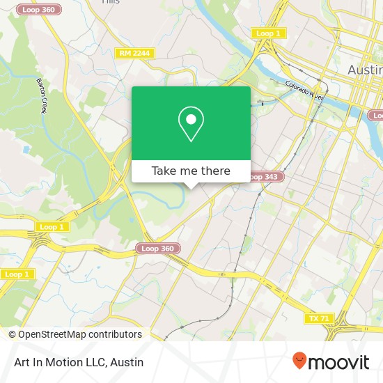 Mapa de Art In Motion LLC