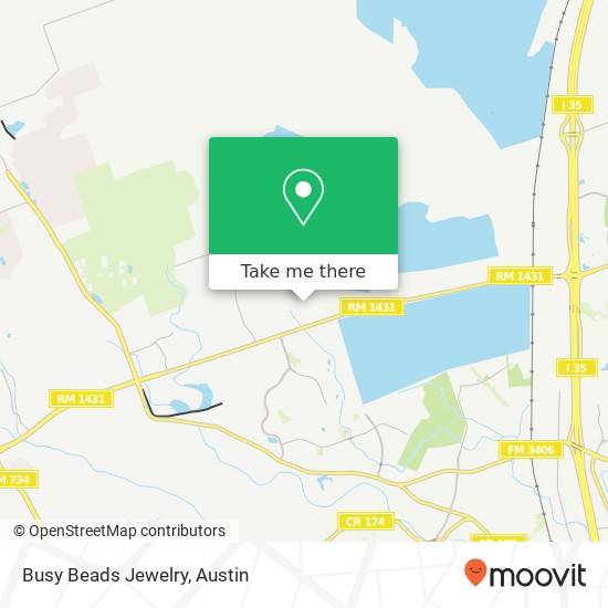 Busy Beads Jewelry map