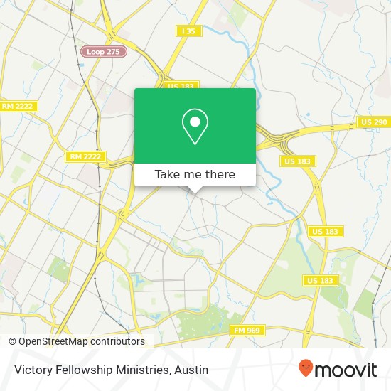 Victory Fellowship Ministries map