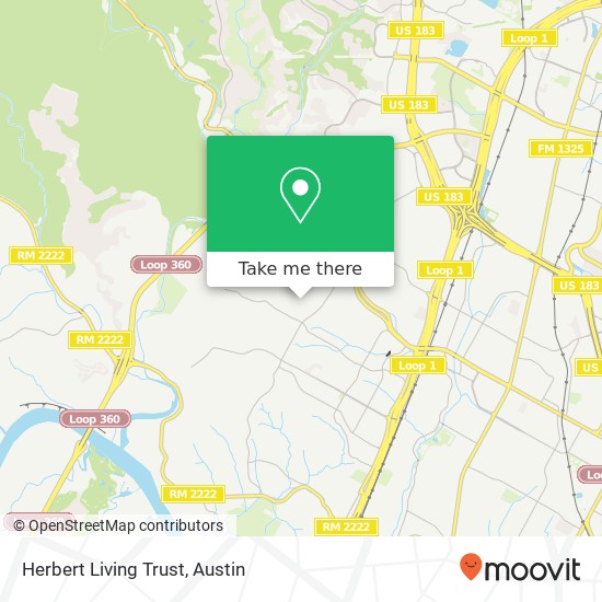 Mapa de Herbert Living Trust