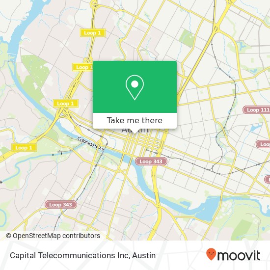 Capital Telecommunications Inc map