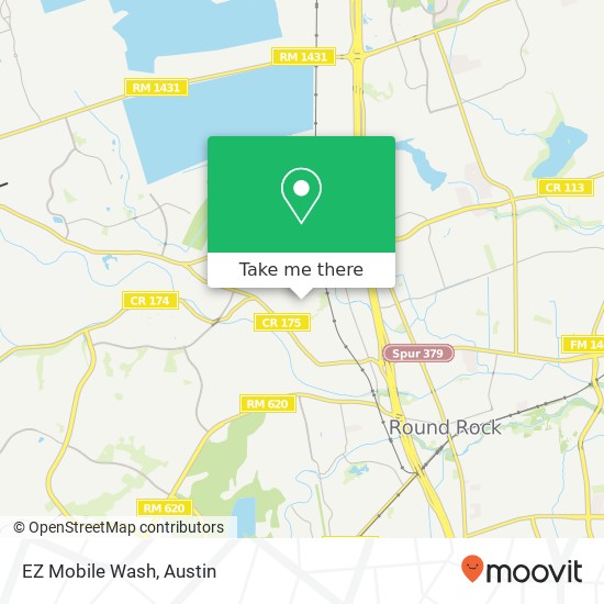 EZ Mobile Wash map