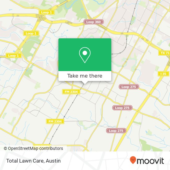 Total Lawn Care map