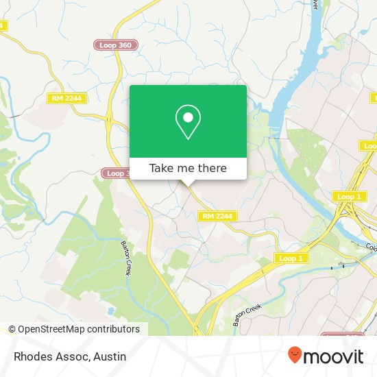 Rhodes Assoc map