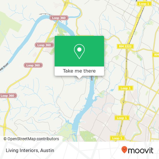 Living Interiors map