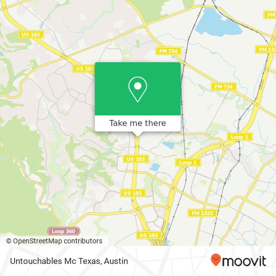 Untouchables Mc Texas map
