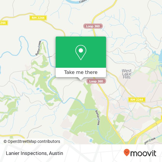 Mapa de Lanier Inspections