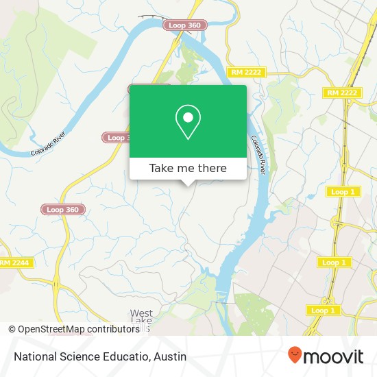 Mapa de National Science Educatio