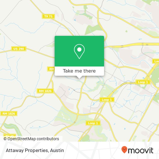 Mapa de Attaway Properties