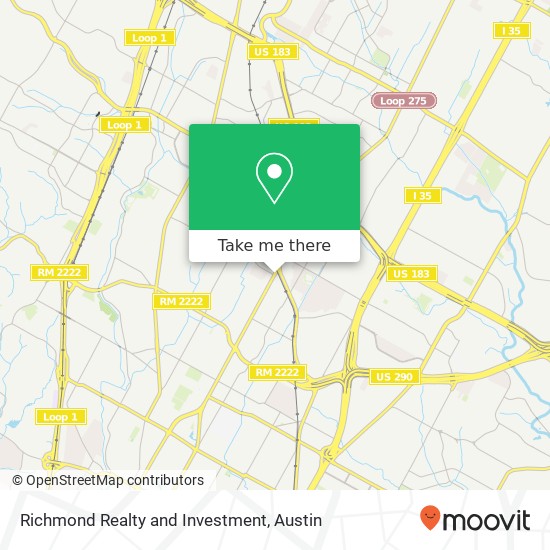 Richmond Realty and Investment map