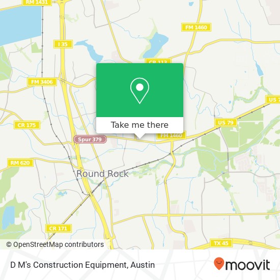 Mapa de D M's Construction Equipment