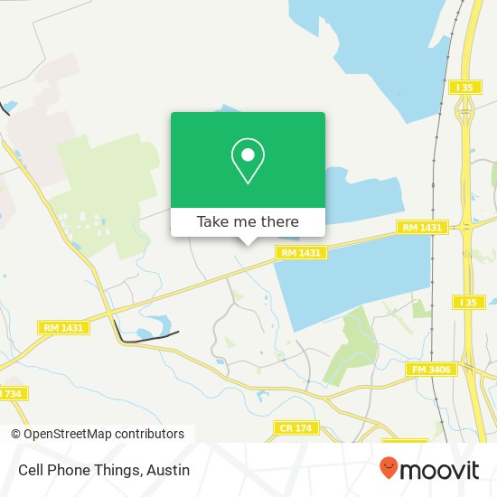 Cell Phone Things map