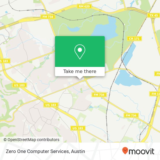Mapa de Zero One Computer Services
