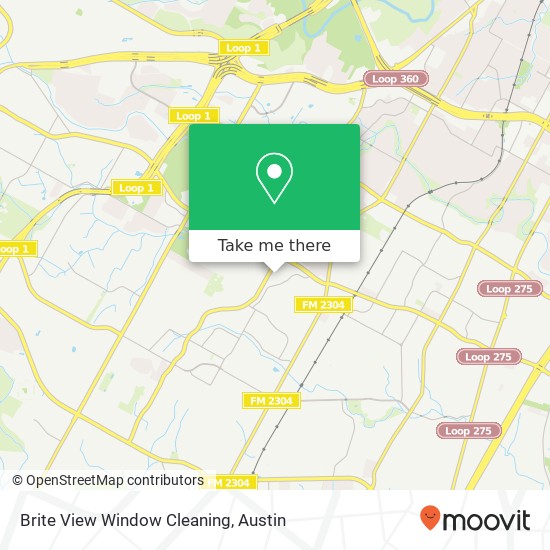 Brite View Window Cleaning map