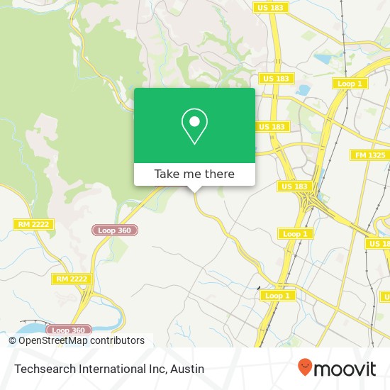 Mapa de Techsearch International Inc