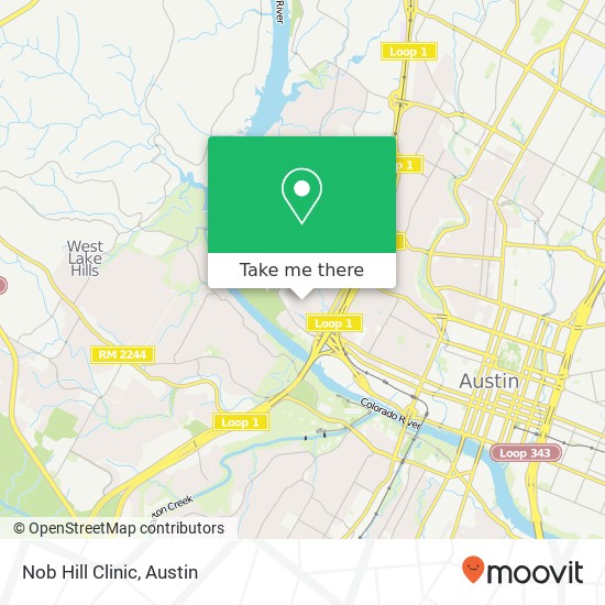 Mapa de Nob Hill Clinic