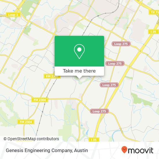 Genesis Engineering Company map