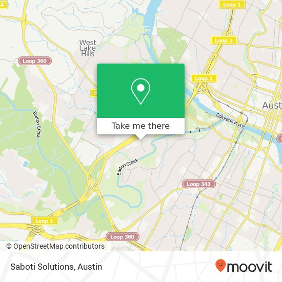 Mapa de Saboti Solutions