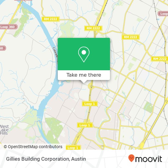 Gillies Building Corporation map