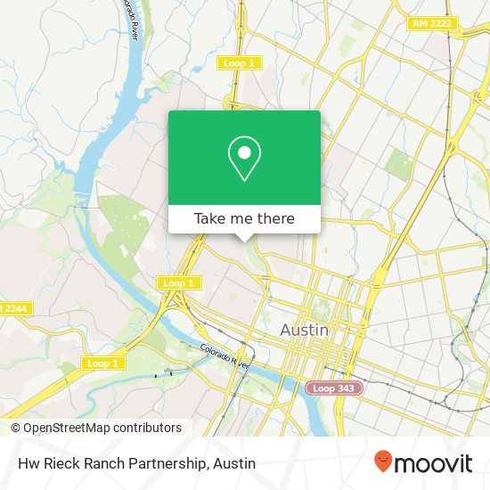 Hw Rieck Ranch Partnership map