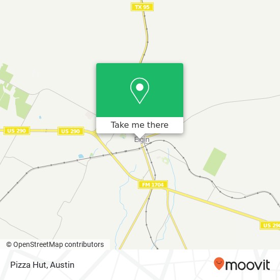 Pizza Hut map