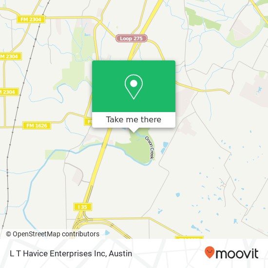 L T Havice Enterprises Inc map