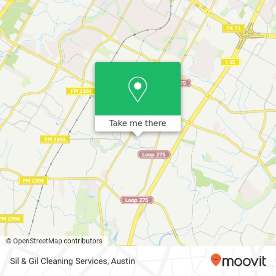 Mapa de Sil & Gil Cleaning Services