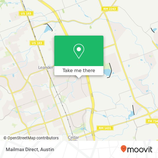 Mailmax Direct map