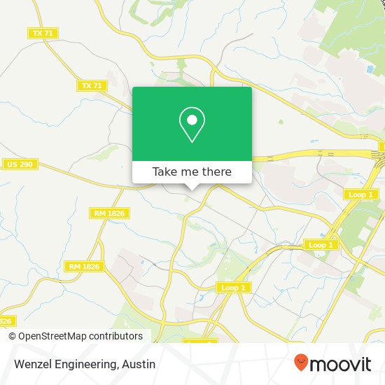 Wenzel Engineering map