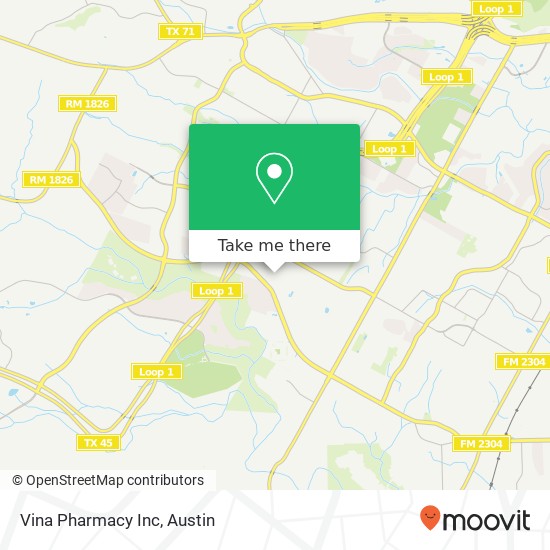 Vina Pharmacy Inc map