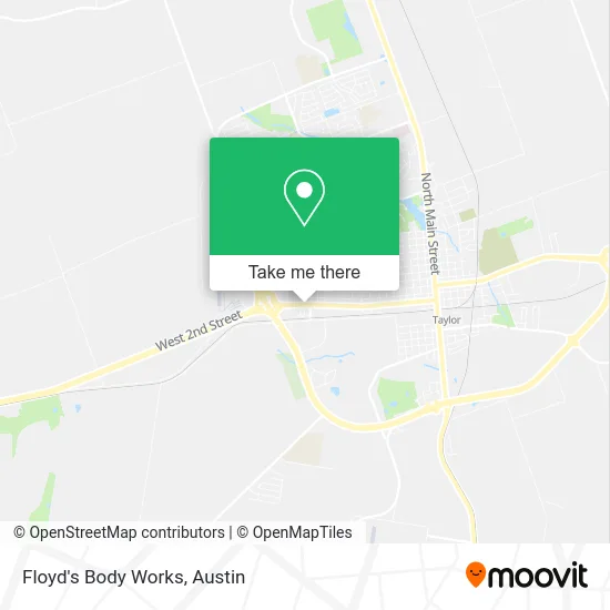 Floyd's Body Works map