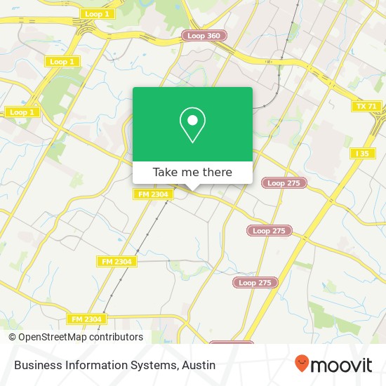 Business Information Systems map