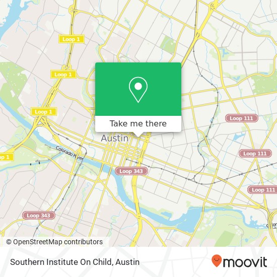 Southern Institute On Child map