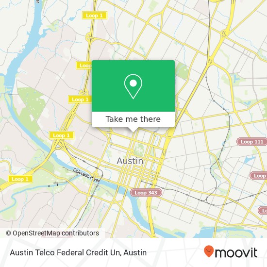 Mapa de Austin Telco Federal Credit Un