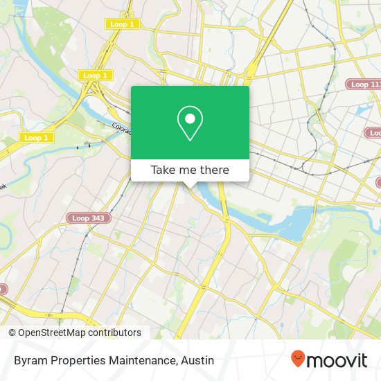 Byram Properties Maintenance map