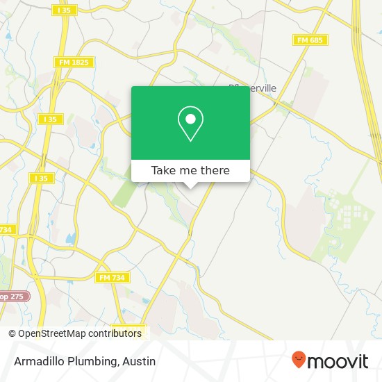 Armadillo Plumbing map