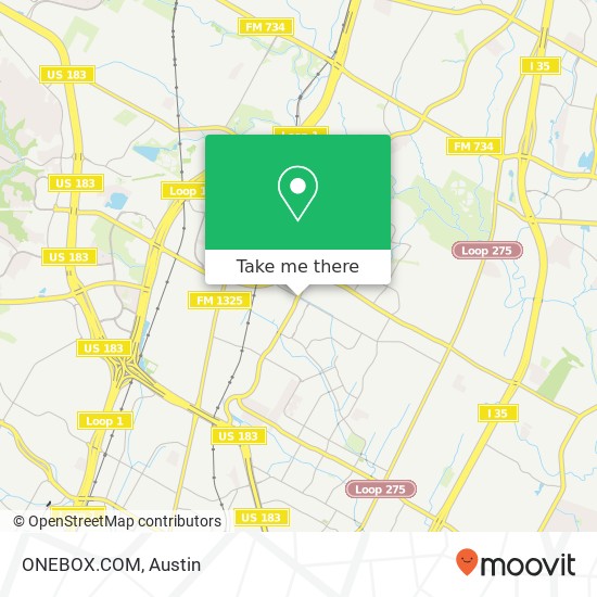 Mapa de ONEBOX.COM