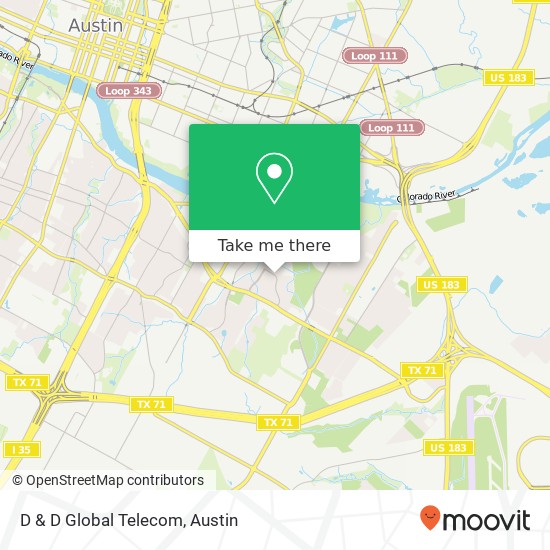 Mapa de D & D Global Telecom