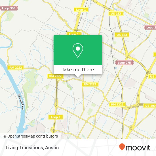 Living Transitions map