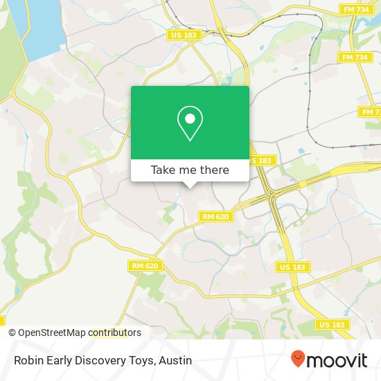 Robin Early Discovery Toys map