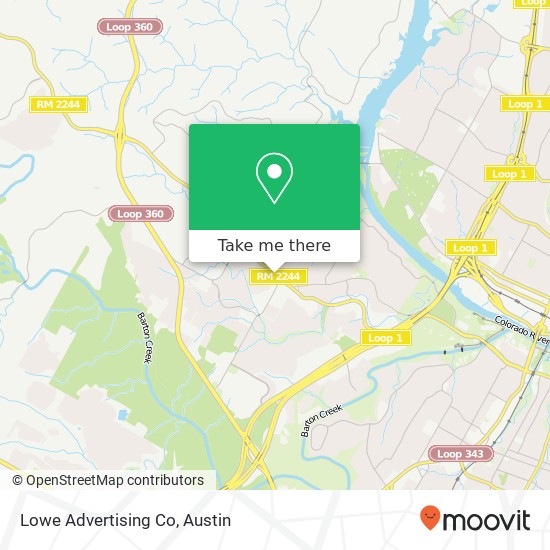 Mapa de Lowe Advertising Co