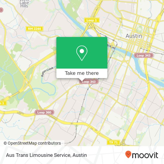 Aus Trans Limousine Service map