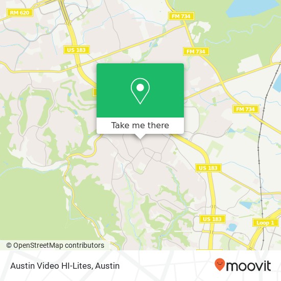 Austin Video HI-Lites map